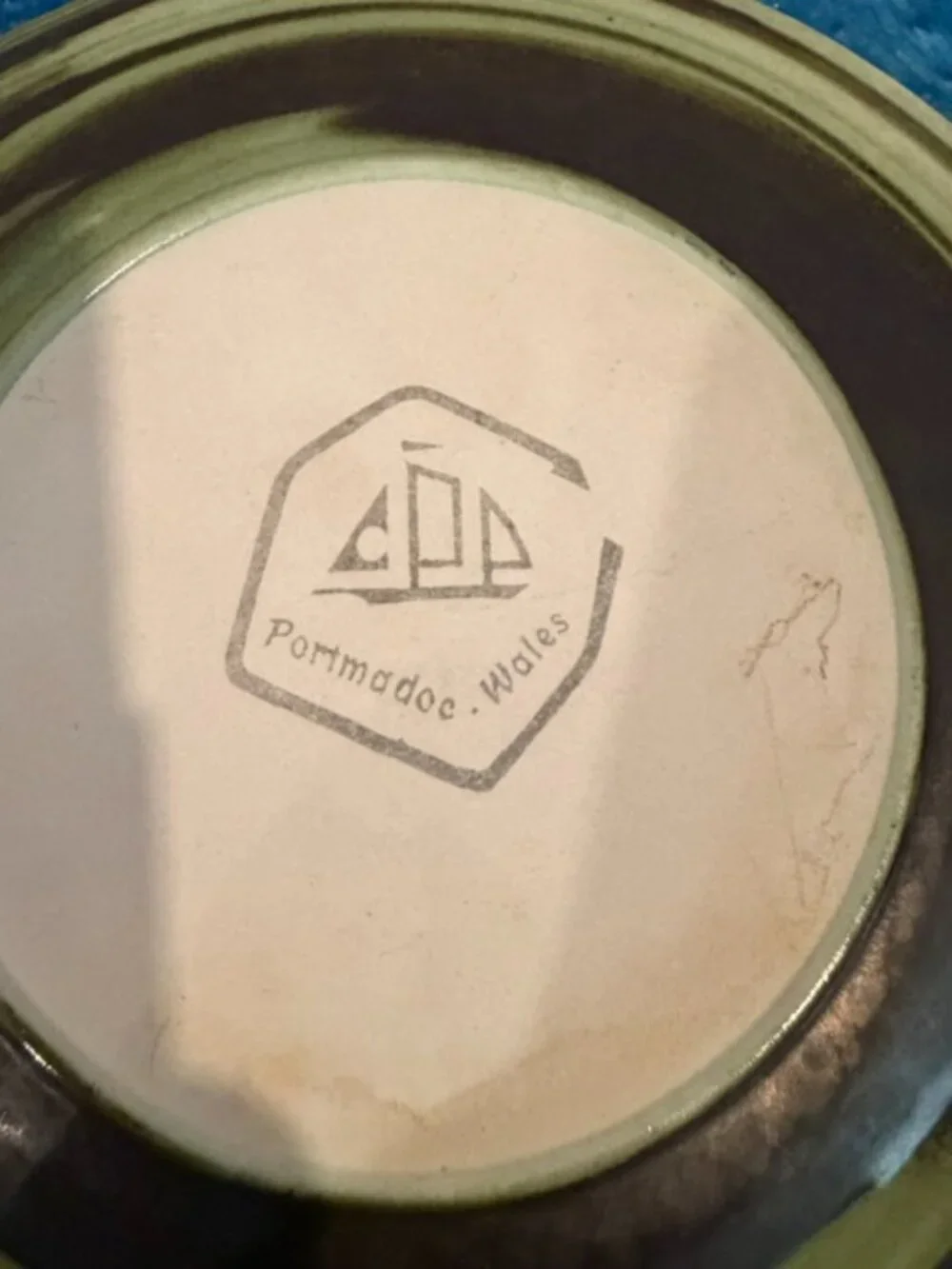 Vintage Set of 2 Portmadoc Porthmadog Pottery Wales 7